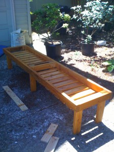 Plant bench, pre-plastic