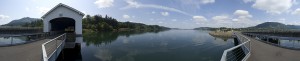 Panorama at Lowell Bridge (by Rick Stasel)